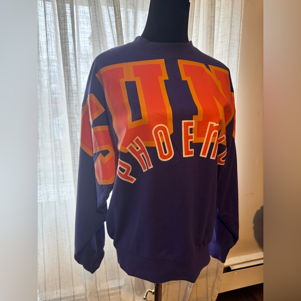 Phoenix Suns Purple & Orange Long Sleeved Tee